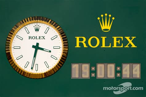 team rolex|rolex pit lane clock.